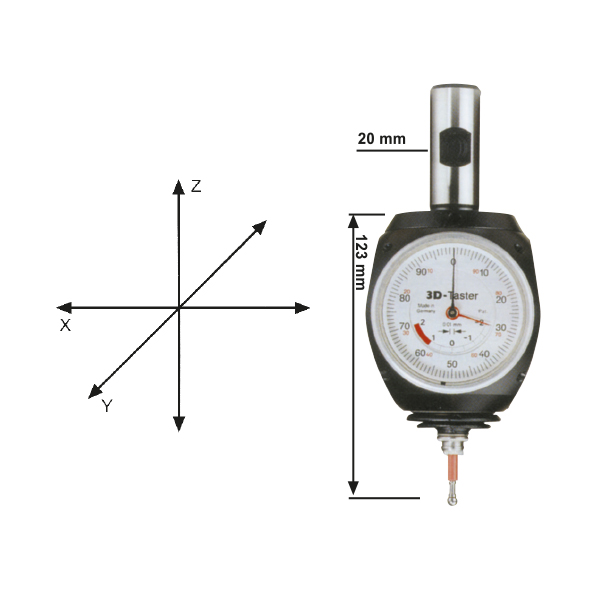 3D TESTER (3 BOYUTLU ÖLÇÜM İÇİN)